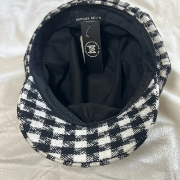 Marcus Collection Marcus Adler Plaid Newsboy
Cap Hat‎ Women's - Picture 7 of 8